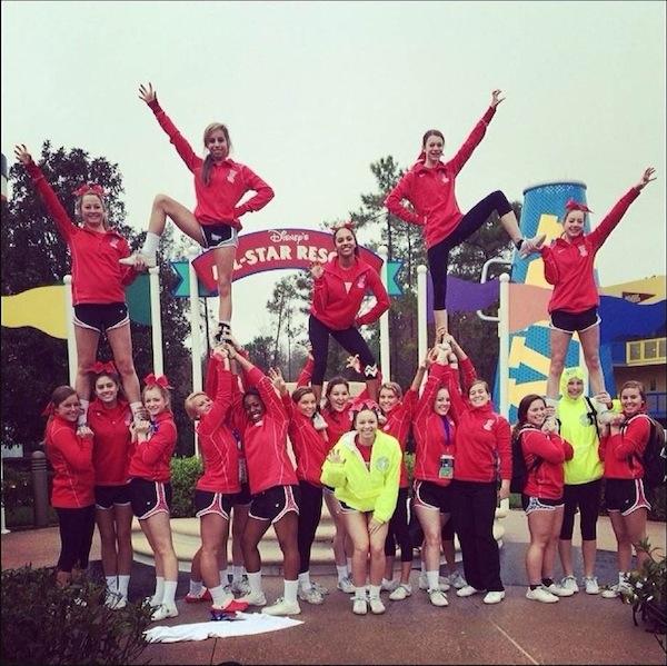 Football cheer team returns from nationals in Orlando