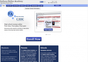 Students should go to indianaonlineacademy.org to register.