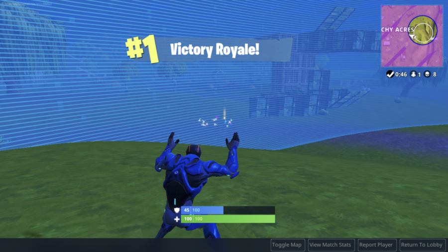 Fortnite adds invite-only beta test app into the IOS app store this year, drawing even more players who want to win a Victory Royale. Photo by John Yun.
