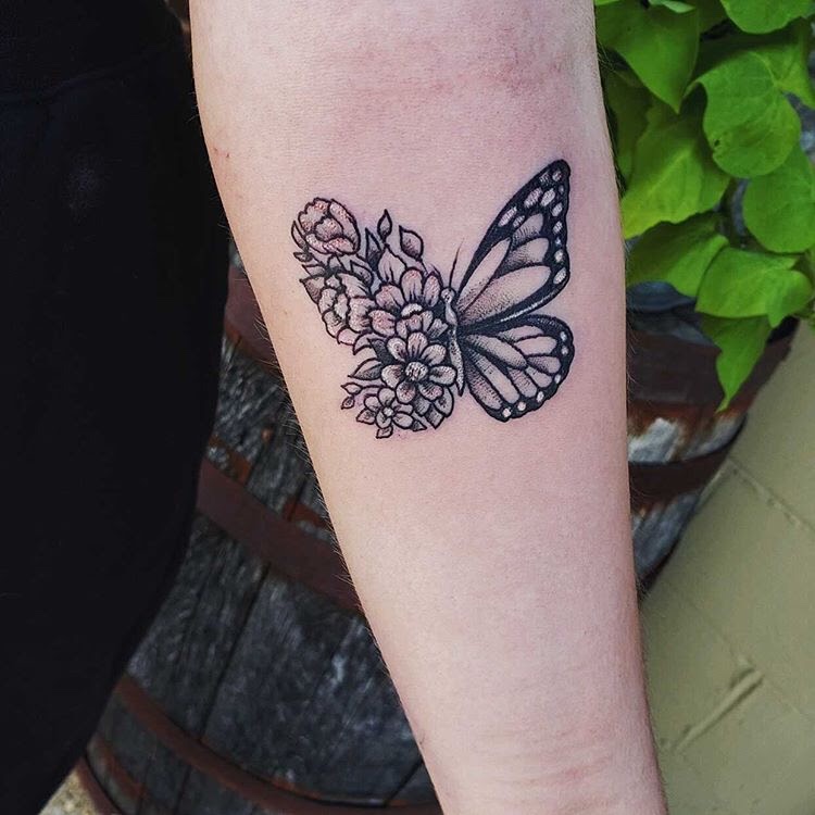 Pictured above, senior Isabel Luckie’s butterfly tattoo was done by Infamous Tattoos located in Indianapolis. The tattoo was done in June. 