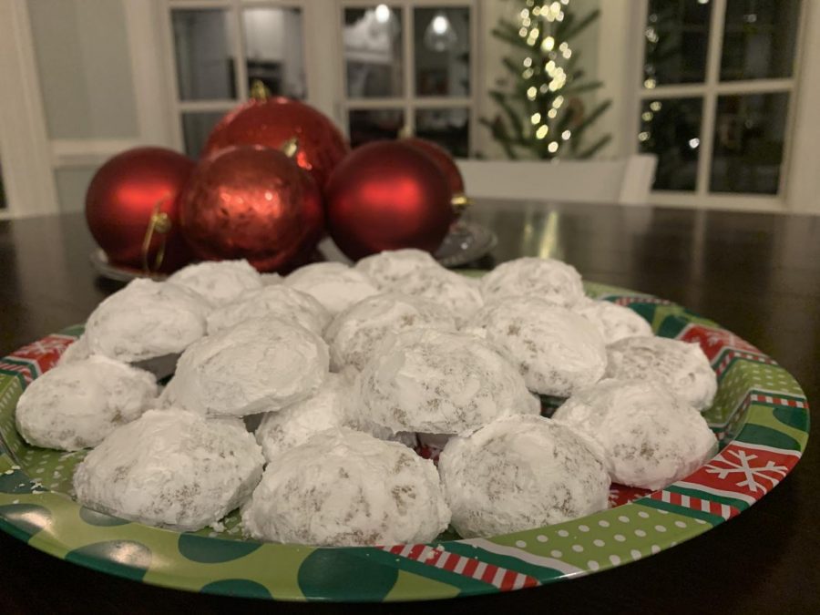 Freshman Elise Bryan makes pfeffernusse cookies with her family every Christmas. 