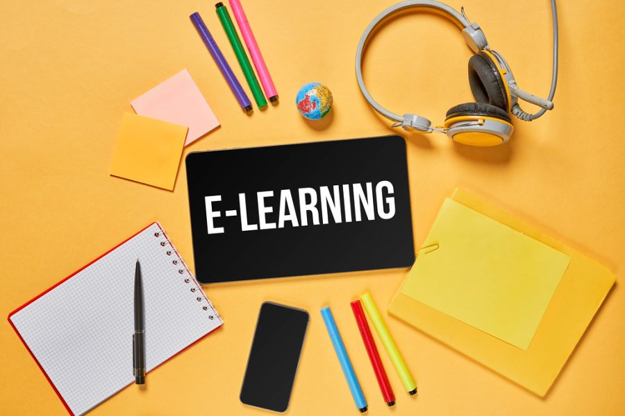 ELearning%2C+or+electronic+learning%2C+is+the+conveyance+of+education+through+online+coursework.