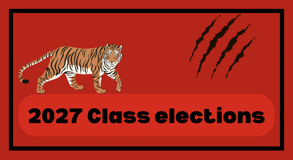 The class of 2027 elects 7 freshmen for student government.