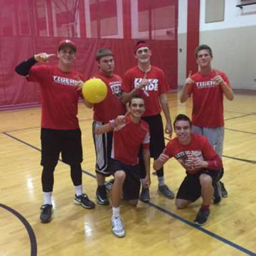  The Dodgefathers take the victory in the 2015 Dodge ball Tournament. 
photo credit: Bridget Goss