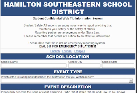 Text-a-Tip allows students and parents to anonymously inform school officials about concerns they have for the safety of everyone.