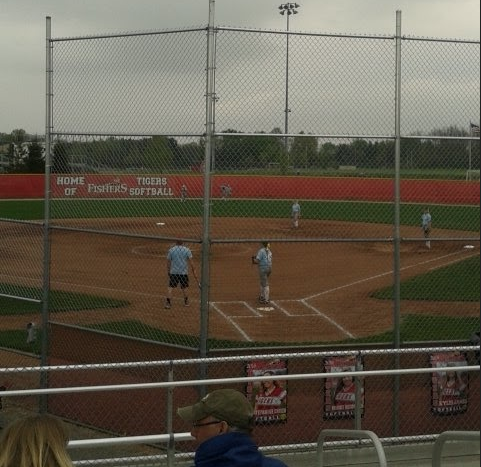 Softball hosts Mt. Vernon on Thurs., April 28. The Tigers won, 2-0. Photo by Dylan Hughes.