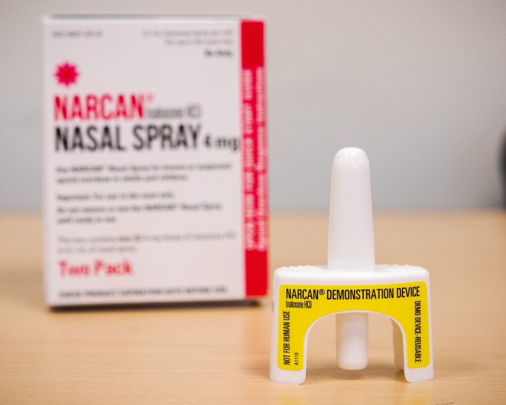 A photo showing the product form of Narcan. Photo courtesy of Creative Commons. 