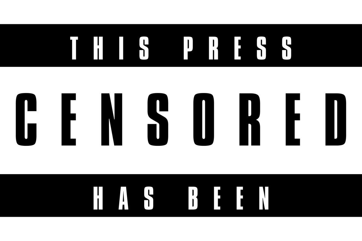A graphic mimicking a parental advisory label. Graphic by PJ Collins.